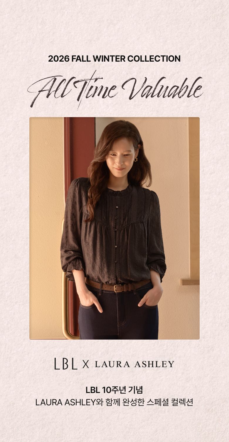 [LBL X 로라애슐리] 26FW 로라 부케 블라우스